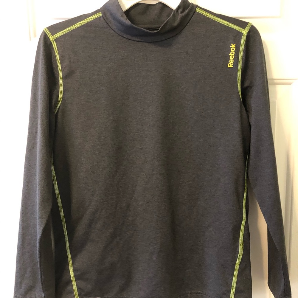 Reebok cold weather gear mock turtleneck w/stretch